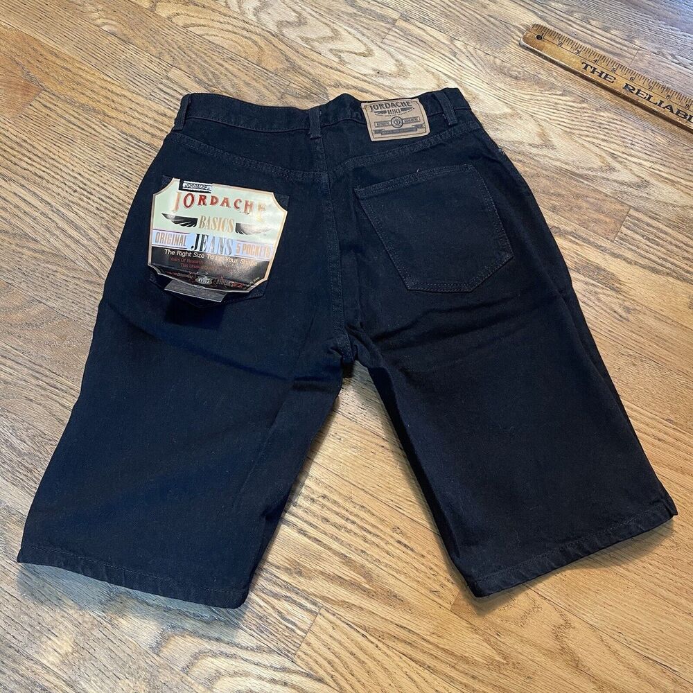 Vintage Jordache Shorts Mens Size 30 Black 10” Inseam NWT Dead-stock